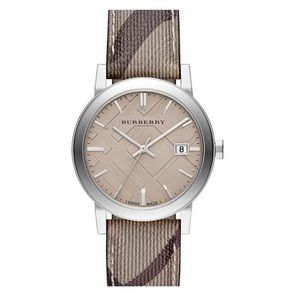*Excellent Condition* Burberry Unisex Classic Checked Analog Watch 38mm